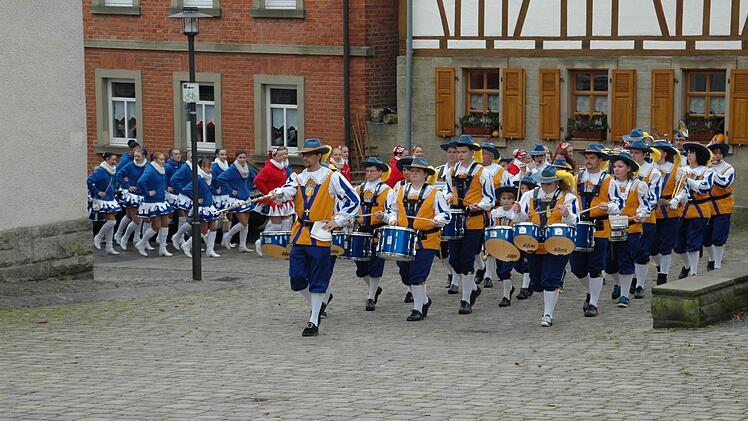 Aufmarsch der Narren.