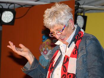 Für Rosina Eckert war die jüngste Büttenrede ihre letzte. Foto: Dieter Britz