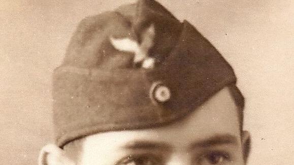 Ludwig Appelmann als Luftwaffensoldat im Alter von 18 Jahren.