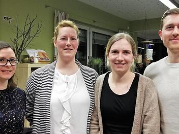 Neuer Vorstand: (von links) Christina Wild (1. Vorsitzende), Dörte Jentsch (2. Vorsitzende), Veronika Hölzner (Kassiererin) und Alexander Bauer (Schriftführer). Foto: Sigismund von Dobschütz