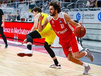 Michele Vitali war beim Sieg über Ostende bester Werfer der Bamberger. Der Italiener erzielte 18 Punkte. bei starker Wurfquote.  Foto: Daniel Löb