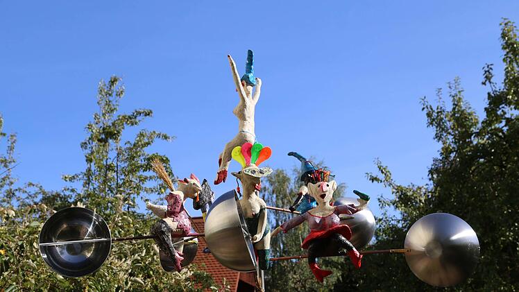 Kunst von Volker Hahn. Foto: Franz Galster