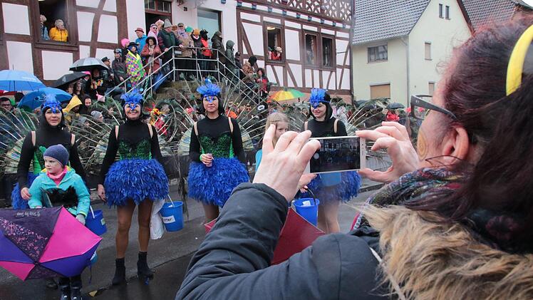 Eindrücke vom Dienbacher Faschingszug 2020. Foto: Ralf Ruppert