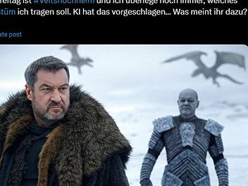 Söder postet fieses KI-Bild von Scholz - "sehr bedenklich"