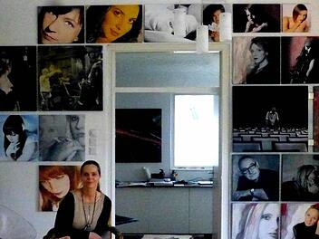 Atelier-Besuch bei Romana Kochanowski Foto: Gerhild Ahnert