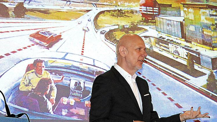 Der Zukunftsforscher Matthias Horx war zu Gast bei Industrie- und Handelskammer Würzburg-Schweinfurt, die die Reihe ihrer Veranstaltungen zum 175-jährigen Bestehen begann. Fotos: Dieter Britz