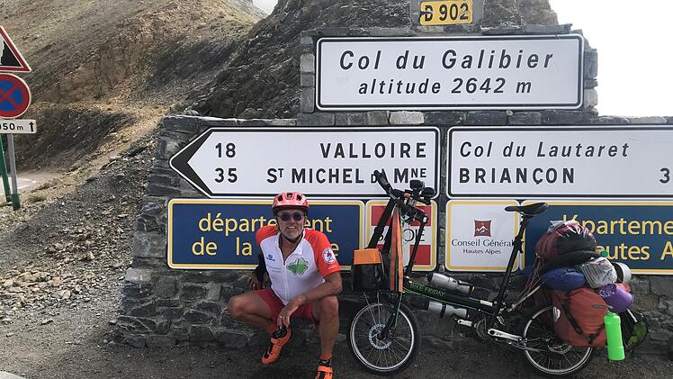 J&ouml;rg Richter auf gro&szlig;er Fahrradtour