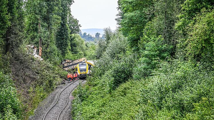 Nach dem Zugunglück in Oberschwaben