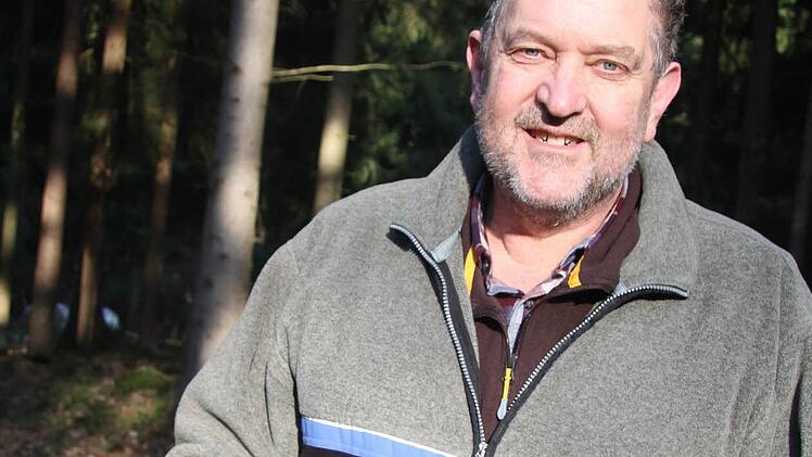 Gerhard Lutz von der Forstverwaltung am Amt für Ernährung, Landwirtschaft und Forsten. Foto: Sonja Adam