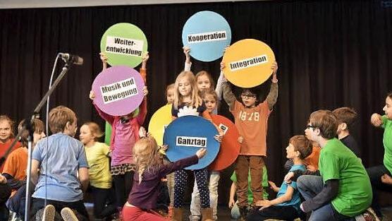 Die Schüler füllten die einzelnen Oberbegriffe mit verschiedenen entsprechenden Aktionen.  Foto: Gerold Snater