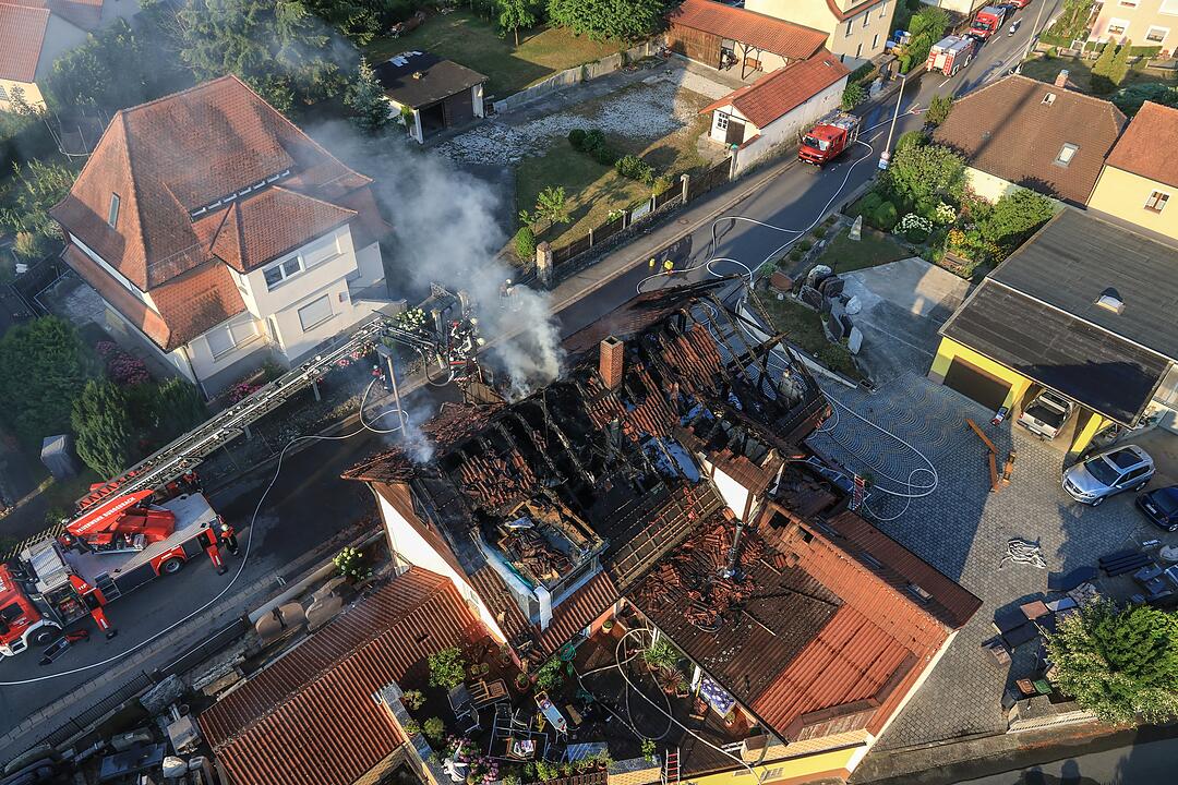 Brand in Frensdorf