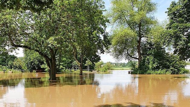 Open Air Kulturinsel Wöhrmühle Erlangen: Festivalgelände überschwemmt