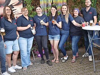 Das Team an der Bar und am Ausschank war bereit f&uuml;r die G&auml;ste.