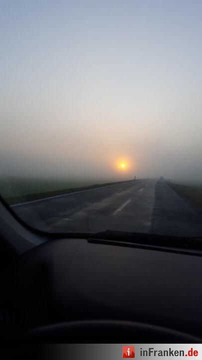 Nebel über Franken