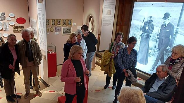 Der Arbeitskreis f&uuml;r Schule, Bildung und Sport der CSU (AKS) besuchte die Sonderausstellung &bdquo;Kaiserlich & inkognito &ndash; Sisi in Bad Kissingen&ldquo;.