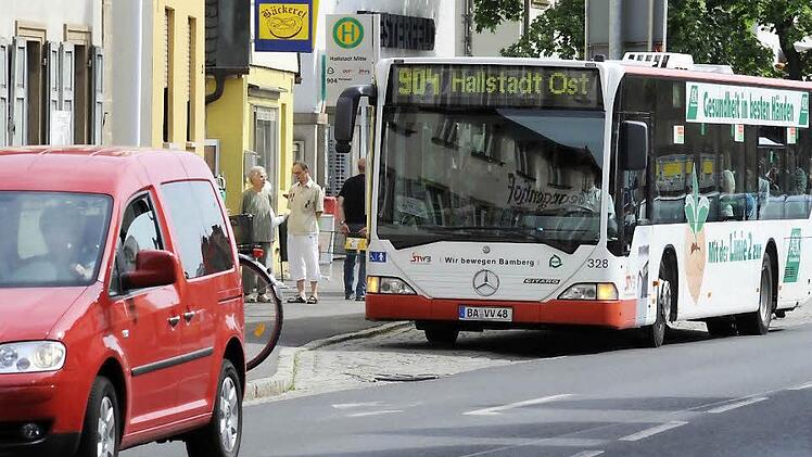 Hallstadt ist eine von insgesamt fünf Umland-Gemeinden, die bereits an den Stadtbusverkehr angeschlossen ist.  Foto: Ronald Rinklef
