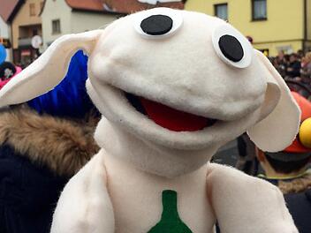 Beim Faschingszug in Thulba wurde Hamfred Hammel zuletzt gesichtet. Fort: Carolin Sell