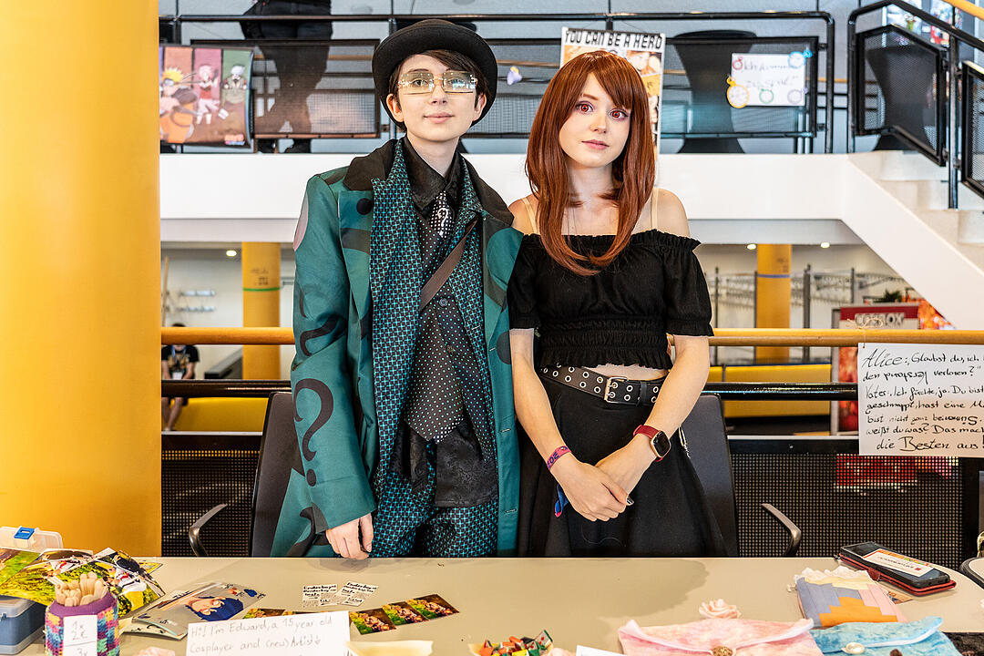 Ganz viele Cosplayer aus Nah und Fern feiern ihr Hobby!