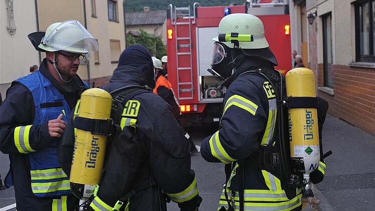 Die Herbstübung der Feuerwehr fand heuer in Westheim statt. Foto: Gerd Schaar