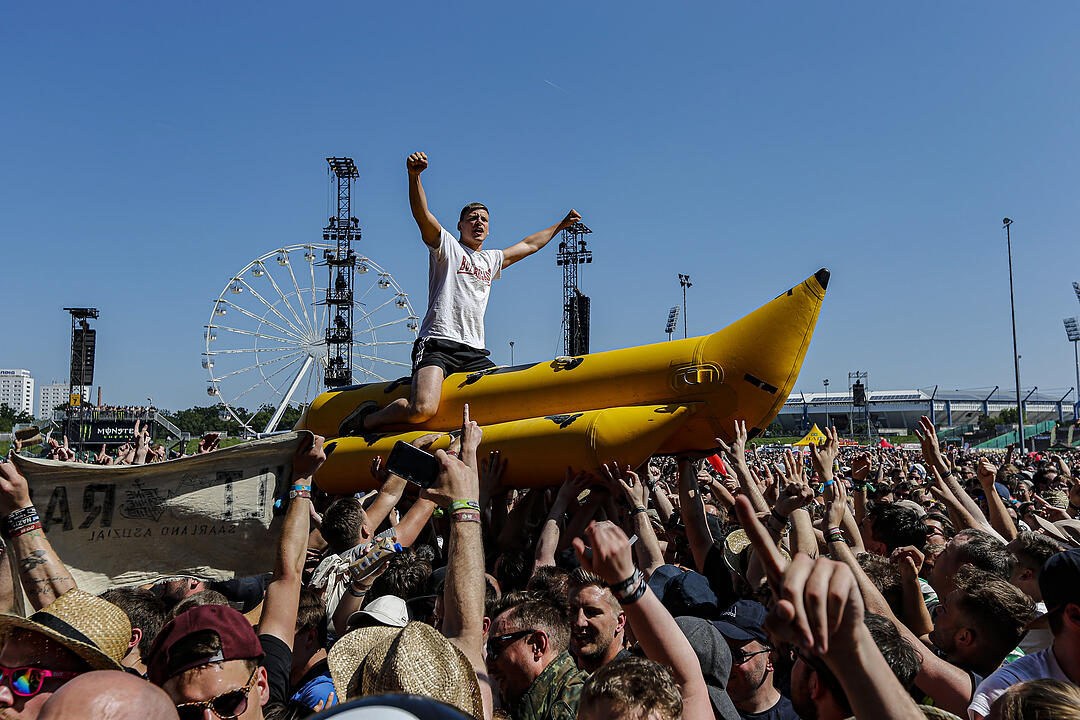 So rocken Feine Sahne Fischfilet auf Rock im Park 2019