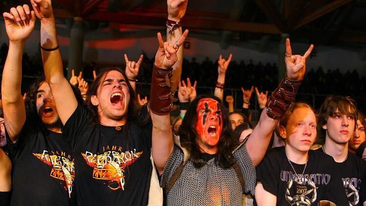 Metal-Fans aus ganz Europa kommen zum Ragnarök-Festival nach Lichtenfels Archivfoto