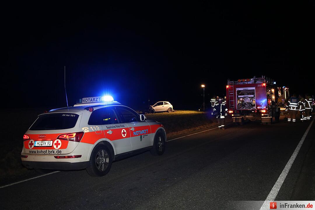 Unfall bei Berg: Frau schwer verletzt