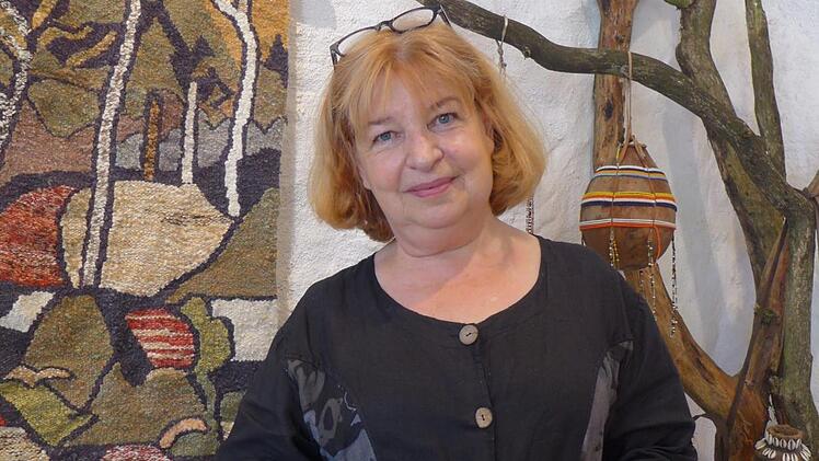Annemarie Reiser-Meyerweissflog ist mit ihren wechselnden Ausstellungen im Kunsthandwerkerhof Königsberg am Projekt "Kunststück" beteiligt.Sabine Meißner