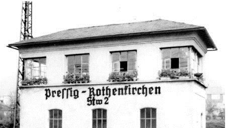 Eines der beiden Stellwerke des Bahnhofs Pressig-Rothenkirchen. Foto: Archiv Georg Dinkel