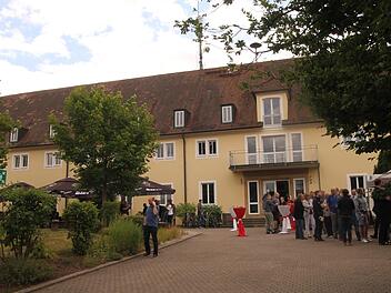 Blick auf das Hauptgebäude der Schreinermeisterschule in Ebern.Günther Geiling