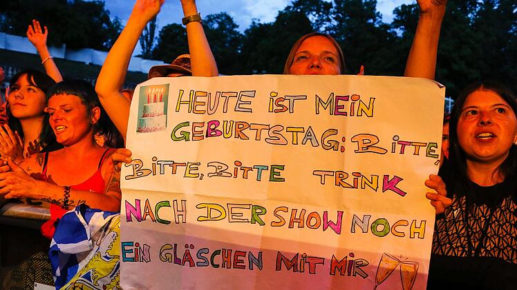 Die Fans feierten Michael Patrick Kelly. Matthias Hoch
