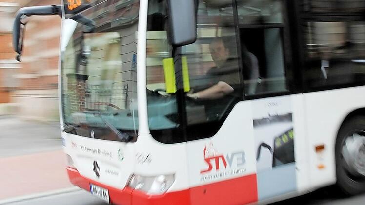 In Bamberg ist es am Mittwoch zu einem Zwischenfall in einem Bus gekommen.  Archivfoto: Michael Gründel