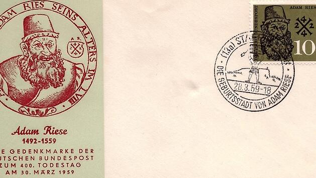 Die Sammler haben Stempel und Belege mit Bezug zu Adam Riese zusammengetragen. Foto: privat