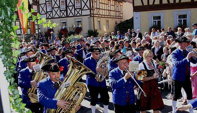 Erntedankumzug in Neubrunn