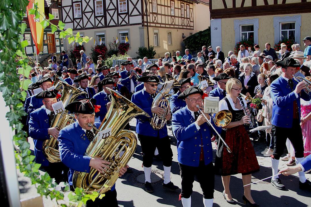 Erntedankumzug in Neubrunn