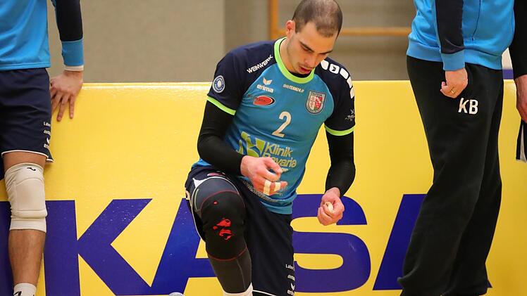 Moritz Rauber und seine Hammelburg Volleys sind enttäuscht, dass ihr Spiel gegen Mainz-Gonsenheim ausfällt. Er und weitere sieben TV/DJK-Akteure müssen in Quarantäne. Foto: Jens Feistel