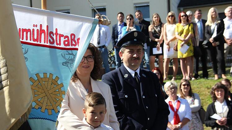 Die Abholung von Hauptorganisator Dietmar Neubauer. Foto: Veronika Schadeck