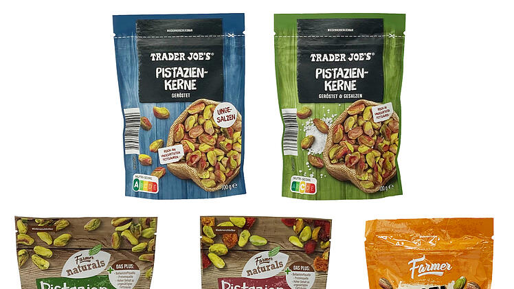 Öffentlicher Warenrückruf von Pistazienkernen