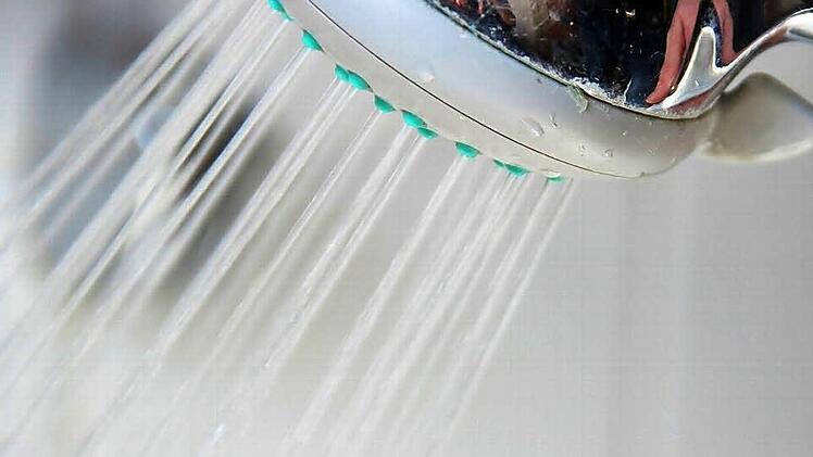 Im Duschwasser des Münnerstädter Sportzentrums wurden Legionellen in deutlich erhöhter Konzentration nachgewiesen. Die Keime vermehren sich besonders gerne in lauwarmem, stehenden Leitungswasser.  Foto: Heike Beudert