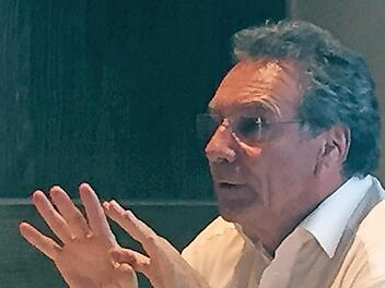 Klaus Ernst in Zeil  Foto: pr