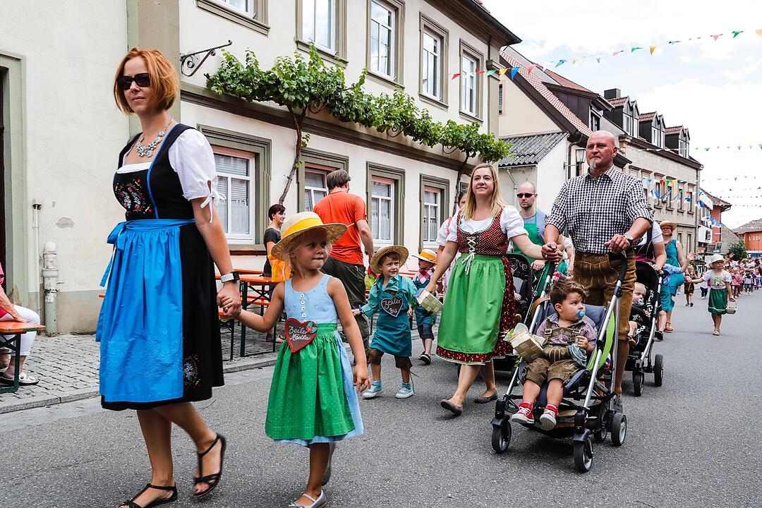 Weinfest-Eröffnung in Zeil am Main