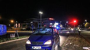 Auto erfasst Fu&szlig;g&auml;nger in Bamberg