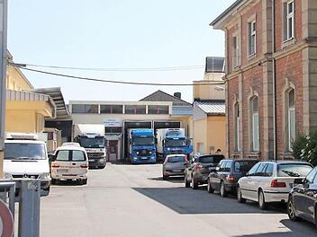 Der Coburger Schlachthof am Montagnachmittag. Foto: Simone Bastian
