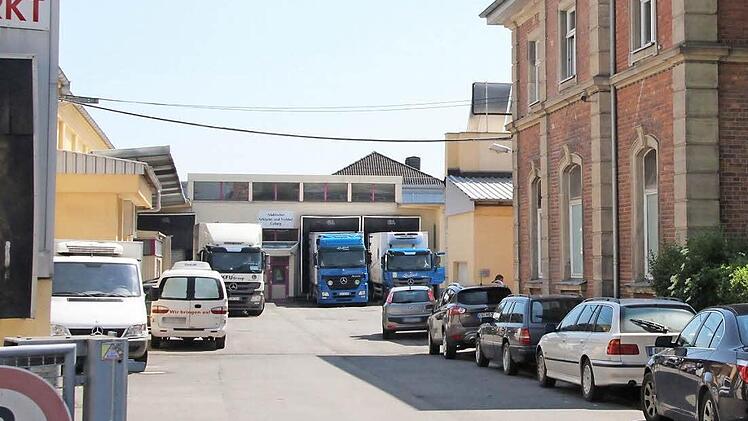Der Coburger Schlachthof am Montagnachmittag. Foto: Simone Bastian