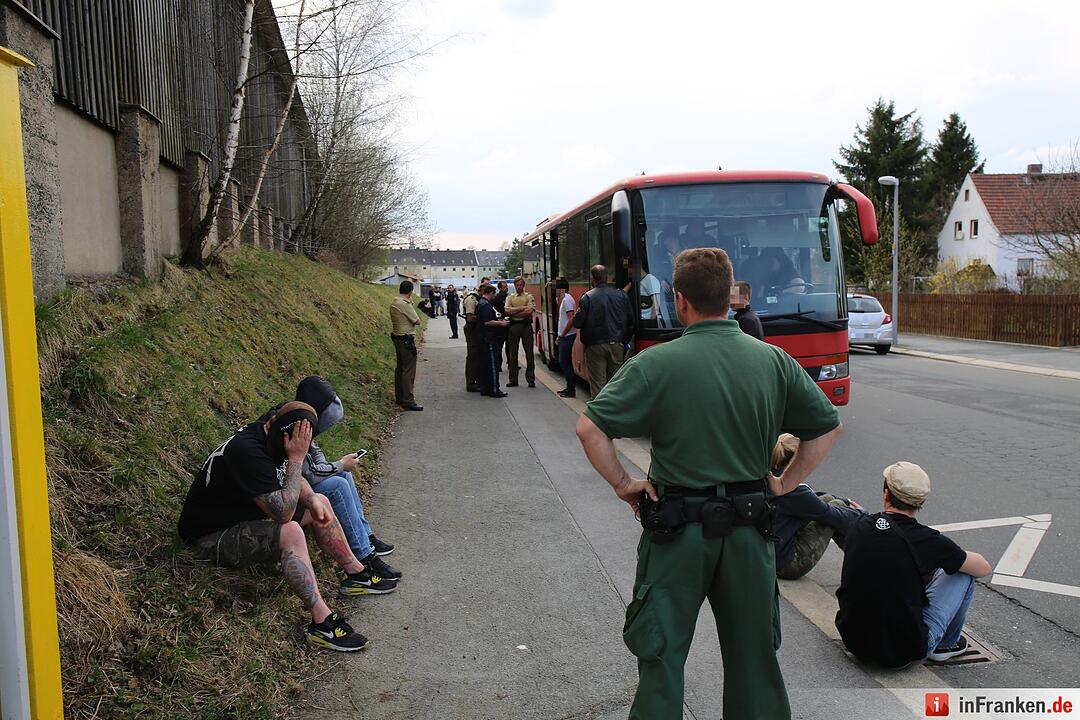 Schlägerei nach Fußballspiel in Hof