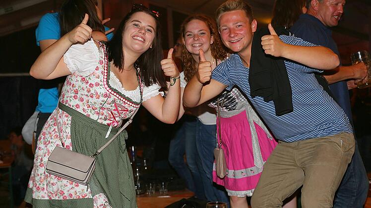 Viel Spa&szlig; hatte man am Freitagabend in K&uuml;mmersreuth Foto: Gerd Klemenz