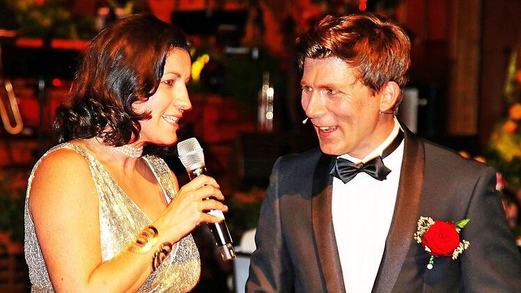 Dorothee Bär und Marten Krebs. Foto: Dieter Britz
