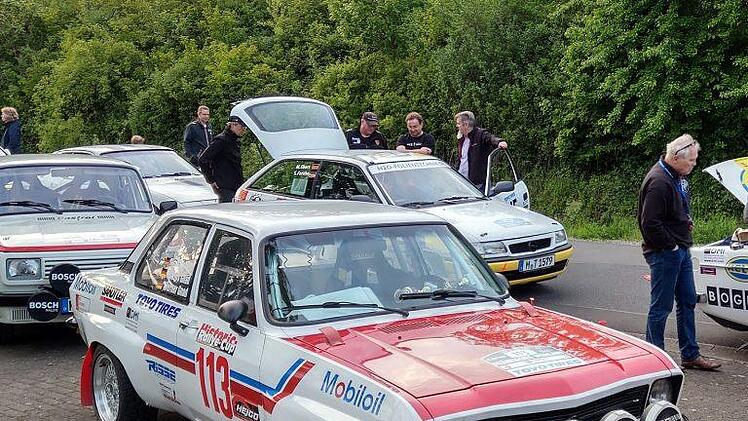 Impressionen von der Weinland-Rallye.Karlheinz Franz