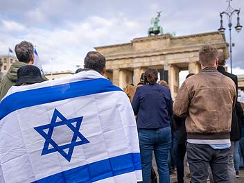 Demonstration gegen Antisemitismus in Berlin