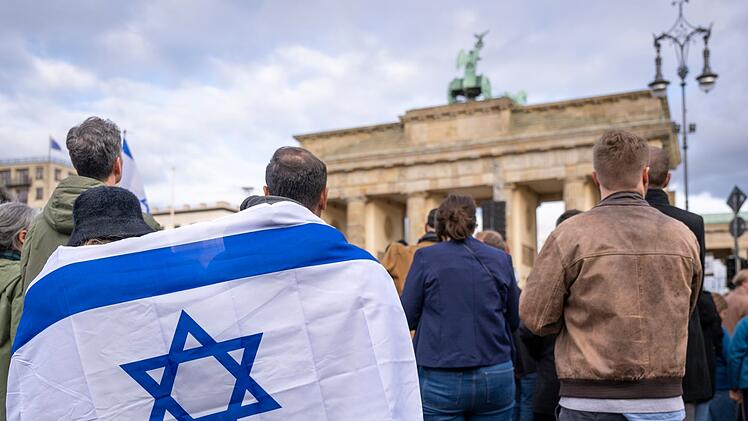 Demonstration gegen Antisemitismus in Berlin