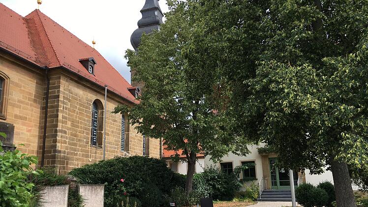 Ein wirklich lauschiges Plätzchen in Zapfendorf...Foto: Anette Schreiber